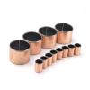 5-Piece Self-Lubricating Brass Flanged Bushings, SF-1, 14–17 mm ID, 10–25 mm Length (19×17×15 mm) view 3