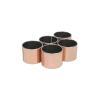 5-Piece Self-Lubricating Brass Flanged Bushings, SF-1, 14–17 mm ID, 10–25 mm Length (19×17×15 mm) view 4