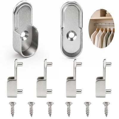 6 Clothes Rod Holders