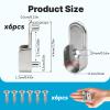 6 Clothes Rod Holders view 2