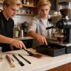 3-Piece Manual Coffee Grinder Brush Set view 2
