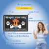 Personalized Dog Warning Sign with Photo – No Need to Ring view 2