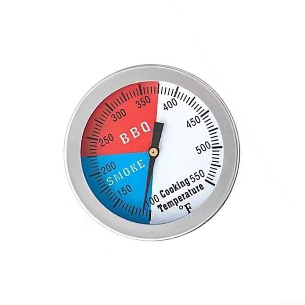 Stainless Steel BBQ Oven Thermometer with 52mm Display