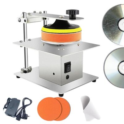 Disc Repair Machine - Semi-Automatic CD/DVD Polisher for Scratch and Oxidation Restoration, High Repair Rate, Easy to Use, Improves Efficiency