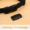 Kisangel 4-Piece Black ABS Dive Weight Clips with Side-Mounted D-Rings and Strap Adjusters view 3