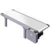 Electric Conveyor, Adjustable Speed, PVC Flat Belt, 10 x 80 cm view 1