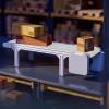 Electric Conveyor, Adjustable Speed, PVC Flat Belt, 10 x 80 cm view 2