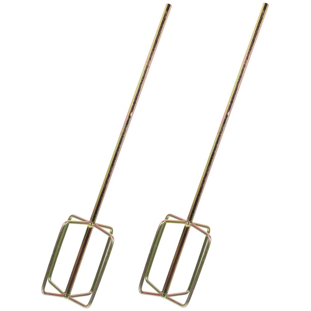 Rust-Resistant Mixing Rods, 2-Piece Alloy Set for Drills