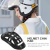 Gadpiparty 10-Pack Black Rubber Chin Guards for Safety Helmets view 3