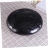 Inflatable PVC Wobble Cushion Balance Disc, Black, for Children view 3