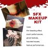 Fake Scar Makeup Wax with Spatula for Halloween Parties view 2