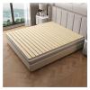 Wooden Bed Board for Mattress Support, Roll-Up Sofa Slats with Nylon Cord view 1
