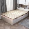 Wooden Bed Board for Mattress Support, Roll-Up Sofa Slats with Nylon Cord view 2