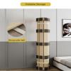 Wooden Bed Board for Mattress Support, Roll-Up Sofa Slats with Nylon Cord view 4