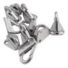 10-Piece Marine Spring-Latch Hook Set, 316 Stainless Steel view 1