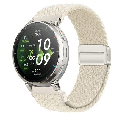 KeeFos 20mm Nylon Band for Amazfit Cheetah 2 Pro (Starlight)