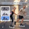 VCYEX Adjustable Inline Skates for Men and Women, 2-in-1 Speed Skates, Blue, Size 48 view 4