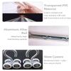 Transparent Waterproof Insulated Door Curtain, 250 x 150 cm view 2