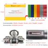 Transparent Waterproof Insulated Door Curtain, 250 x 150 cm view 4