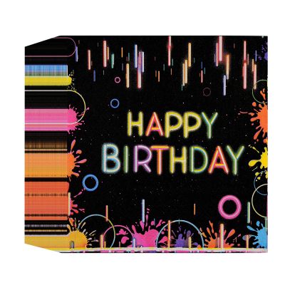 40-Pack Happy Birthday Party Napkins