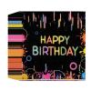 40-Pack Happy Birthday Party Napkins view 1