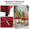 Water-Resistant Outdoor Cushion Cover, Blue and White, 45 x 45 x 10 cm view 4