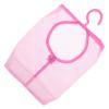 FELTECHELECTR Nylon Storage Bag with Mesh - Multifunctional Clothespin Bag in Pink view 1