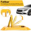 Jaxguom Foldable Parking Barrier, 4.5 cm Flat, 5 t, with 3 Keys view 3
