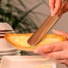 Stainless Steel Dough Scraper | Flexible Baking Tool view 2