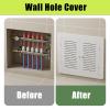 Double White Access Panel 36 x 52 | Customizable PVC Wall Access Panel for Easy Inspection and Maintenance (80 x 130 cm) view 2