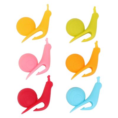 Silicone Tea Bag Holders, 6 Pack