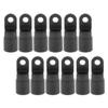 HOODANCOS 12-Piece POM Elastic Boat Rope Hooks with End Clamps for Kayaks and Boats view 1