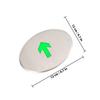 SOESFOUFU Stainless Steel Self-Luminous Emergency Exit Sign for Shopping Centers view 2