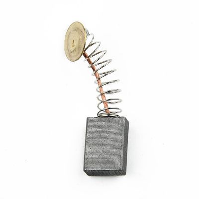 Carbon Brush Set, 6 x 12 x 17 mm, for Power Tools, Motor Drills and Chainsaws, 10-Piece