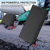MOJIA Folio Case for Honor 600 5G / 600 Pro 5G, PU Leather Wallet Phone Case with Card Slots and Stand Function, Black view 4