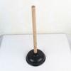 Alipis Large Plunger with Wooden Handle, 2-Pack, Professional Bathroom Plunger for Toilets and Drains view 4