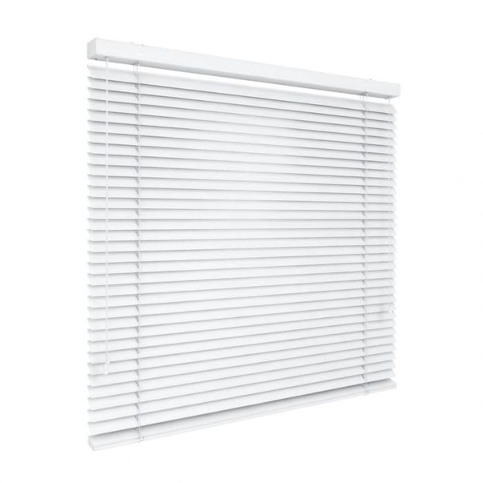 time4blinds Aluminum Venetian Blinds, 1100 x 2700 mm, Right Control, 50 mm Slats, High-Gloss White