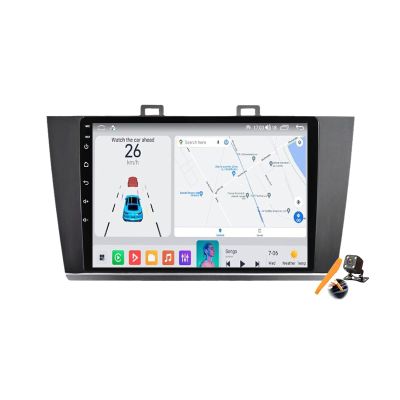 Y200S 2/64GB Android 15.0 2-DIN Stereo Replacement for Legacy Outback 2015–2018, 9-Inch Car Tablet DVD Multimedia Player with GPS Navigation, FM, Bluetooth, Android Auto and CarPlay