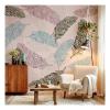 Large Mandala Feather Stencil for Wall, Wood, DIY Painting, 70 x 26 cm view 2