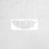 Large Mandala Feather Stencil for Wall, Wood, DIY Painting, 70 x 26 cm view 3