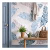 Large Mandala Feather Stencil for Wall, Wood, DIY Painting, 70 x 26 cm view 4