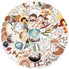 Jesus Sticker Set, Waterproof, 50 pcs, Boho Design view 1