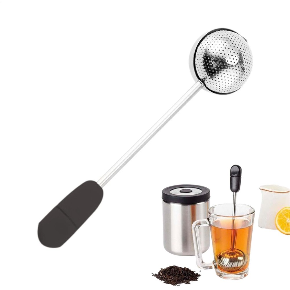 Tea Strainer for Loose Tea - Stainless Steel Mesh Spoon