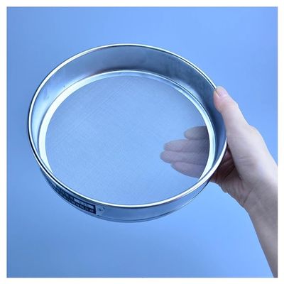 UZAMIRLEX Affordable Laboratory Test Sieve, 304 Stainless Steel, 20 cm, 8 Mesh (2.5 mm)