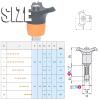 5–16 mm Diameter Stainless Steel Quick-Release Pin, Button-Activated Ball Lock, 1 Piece (6 × 60 mm) view 2