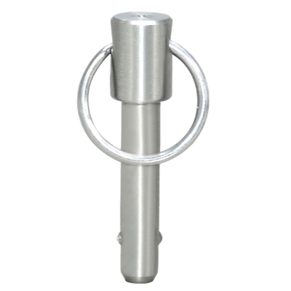 5–25 mm Diameter Stainless Steel Quick-Release Pin with Spring Ball Lock, 1 Pc (12 x 50 mm)