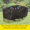 UFGFYTT Outdoor Furniture Cover, 200 x 165 x 120 cm, 420D Oxford Fabric view 4