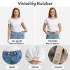 4 Pairs Adjustable Waist Clips view 3