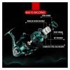 Spinning Reel with Alloy Gearing and High-Speed Retrieval for Carp and Saltwater Fishing view 3