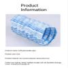 HIFRQVVC Perforated Flexible Drainage Pipe, Expandable Corrugated Infiltration Hose, 2-Inch Diameter, Blue, 1 m to 20 (14 m/551 in) view 2